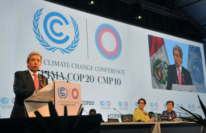 Inauguration de la COP 20 par Manuel Pulgar, ministre péruvien de l'environnement, le 1er décembre 2014 (Wikicommons). Inauguration de la COP 20 par Manuel Pulgar, ministre péruvien de l'environnement, le 1er décembre 2014 (Wikicommons).